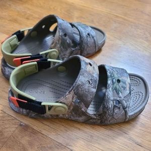 Crocs All Terrain Sandal Realtree Edge Size 6